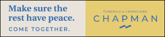 Chapman Funerals & Cremations Wide Sponsorship Banner